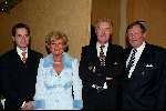 Amsterdam 17 decmber 2001
Princess kerstborrel in het Grace Theater.
Tom Westermeijer met vrouw en Andre v Duin met Eelco