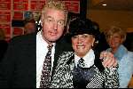 Amsterdam 17 decmber 2001
Princess kerstborrel in het Grace Theater.
Corry v Gorp en Andre v Duin