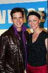 Amsterdam 16 decmber 2001
Uitreiking TV babes award in de Kroon.
Bridget Maasland met vriend
