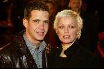 Amsterdam 21 december 2001
Uitreiking van de Rembrandt awards in de beurs van Berlage.
Bridget Maasland met vriend