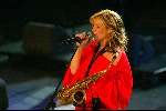 Amsterdam 19 december 2001
Sportman van het jaar verkiezing in de Rai.
Candy Dulfer