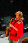 Amsterdam 19 december 2001
Sportman van het jaar verkiezing in de Rai.
Candy Dulfer