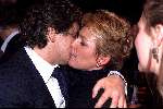 ROTTERDAM 10 december 2001
 Rene Froger in Ahoy
Rene Froger en Caroline Tensen