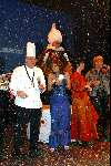 Amsterdam 17 decmber 2001
Princess kerstborrel in het Grace Theater.
Cas Spijkers en Maaike Widdershoven