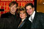 Amsterdam 17 decmber 2001
Princess kerstborrel in het Grace Theater.
Gerard Joling en Christine Kroonenberg