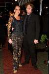 ROTTERDAM 10 december 2001
 Rene Froger in Ahoy
Claudia Huizer met man