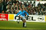 Rotterdam 16 decmber 2001
Feyenoord-PSV 0-0
Dennis Rommedahl en Rzasa