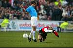 Rotterdam 16 decmber 2001
Feyenoord-PSV 0-0
Ernest Faber en Jon Dahl Tomasson