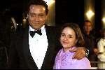 ROTTERDAM 11 december 2001
Premiere Lord of Rings in Rotterdam Pathe.
Ernst Paul Hasselbach met vrouw