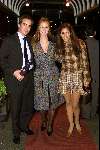 ROTTERDAM 10 december 2001
 Rene Froger in Ahoy
Fabienne de Vries met vrienden