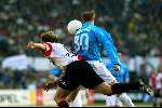 Rotterdam 16 decmber 2001
Feyenoord-PSV 0-0
Smolarek en Kasper Bogelund