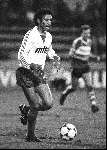 Eindhoven, 16 April 1985
PSV-FC Haarlem, eindstand
Ricardo moniz in aktie voor Haarlem
