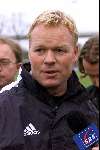 AMSTERDAM 3 december 2001
Ronald Koeman , 1e training bij AJAX.