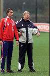 AMSTERDAM 3 december 2001
Ronald Koeman , 1e training bij AJAX. 
Bergdolmo