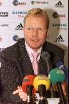 AMSTERDAM 3 december 2001
Ronald Koeman 1e training bij AJAX.