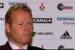 AMSTERDAM 3 december 2001
Ronald Koeman 1e training bij AJAX.