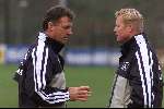 AMSTERDAM 3 december 2001
Ruud Krol en Ronald Koeman 1e training bij AJAX.