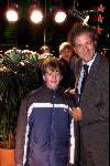 Amsterdam 3 december 2001
Premiere Minoes in Pathe Arena.
Thom de Graaff met zoontje
