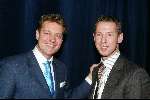 Den Bosch 2 december 2002
Premiere Tel uit je winst 
Albert Verlinden met man
