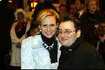 Amsterdam 11 december 2002
Premiere Lord of the rings II
Ariana Spier met man