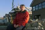Eindhoven, 11 december 2002
Dirk Moree van PinkRoccade bij aanbouw van nieuw huis