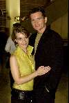 Rotterdam 11 december 2001
Premiere Lord of the rings in Pathe Rotterdam.
Fleur v d Kieft met vriend