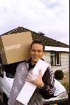 Fijnaart 4 december 2001
Frans Bauer aan het werk in zijn nieuwe huis
