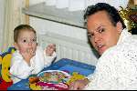 Fijnaart 14 december 2002
Frans Bauer met Christian