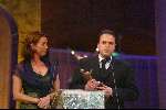 Amsterdam 21 december 2001
Uitreiking van de Rembrandt awards in de beurs van Berlage.
Frans Bauer met Rembrandt