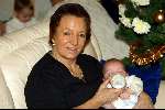 Fijnaart 14 december 2002
Moeder Bauer met Jan