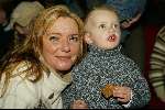 Kaatsheuvel 8 december 2002
Premiere wintershow in efteling.
Hanny met kleinzoon