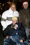 Kaatsheuvel 8 december 2002
Premiere wintershow in efteling.
Hanny met dochter, schoonzoon  en kleinkind