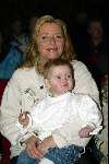 Kaatsheuvel 8 december 2002
Premiere wintershow in efteling.
Hanny met dochtertje