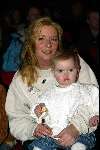 Kaatsheuvel 8 december 2002
Premiere wintershow in efteling.
Hanny met dochtertje