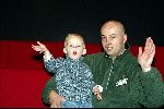 Kaatsheuvel 8 december 2002
Premiere wintershow in efteling.
schoonzoon Hanny met zoontje Justin
