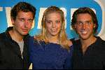 Amsterdam 16 decmber 2001
Uitreiking TV babes award in de Kroon.
Zonen Hans Kazan