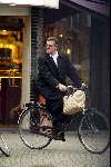 Amsterdam 5 december 2002
Jeroen Krabbe op fiets