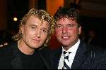 Amsterdam 17 decmber 2001
Princess kerstborrel in het Grace Theater.
Hans Klok met  Johan Westermeijer