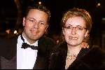 ROTTERDAM 11 december 2001
Premiere Lord of the rings
Joost Buitenweg met vrouw