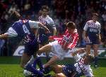 Juul Ellerman spelend voor PSV Tegen Willem II