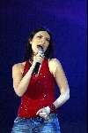 Amsterdam 18 decmber 2001
Opnames van de oudejaarsloterij van de Staatsloterij.
Laura Pausini