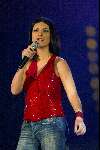 Amsterdam 18 decmber 2001
Opnames van de oudejaarsloterij van de Staatsloterij.
Laura Pausini