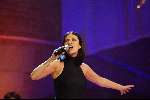 Amsterdam 21 december 2001
Uitreiking van de Rembrandt awards in de beurs van Berlage.
Laura Pausini