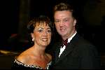 Amsterdam 19 december 2001
Sportman van het jaar verkiezing in de Rai.
Louis v Gaal en Truus v Gaal