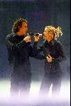 Amsterdam 18 decmber 2001
Opnames van de oudejaarsloterij van de 
Marco Borsato met Sita