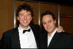 Amsterdam 18 decmber 2001
Opnames van de oudejaarsloterij van de Staatsloteri
Mark klein Essink met Frans Bauer