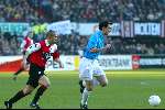 Rotterdam 16 decmber 2001
Feyenoord-PSV 0-0
Ono en Mark v Bommel