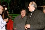 Amsterdam 3 december 2001 
Premiere Minoes in Pathe Arena. 
Mart Smeets met zijn schoonmoeder
