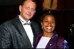 Amsterdam 19 december 2001
Sportman van het jaar verkiezing in de Rai.
Nelli Cooman met man