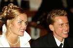 Roosendaal 7 december 2002
Trouwen Michael Boogerd en Nerena Ruinemans